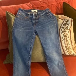 Madewell high rise skinny Jean